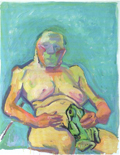Maria Lassnig: Froschkönigin (2000)