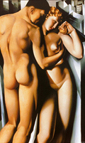 Tamara de Lempicka: Adam und Eva (1932)